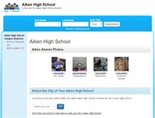 Tablet Screenshot of aikenhighschool.org